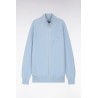 Cardigan zippé en coton nid d'abeille EDEN PARK