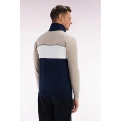 Pull à col maillot en coton EDEN PARK