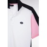 Polo à manches courtes colorblock en coton EDEN PARK