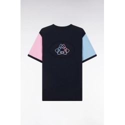 T-shirt colorblock brodé en coton EDEN PARK