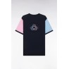 T-shirt colorblock brodé en coton EDEN PARK