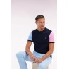 T-shirt colorblock brodé en coton EDEN PARK