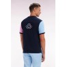 T-shirt colorblock brodé en coton EDEN PARK