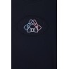 T-shirt colorblock brodé en coton EDEN PARK