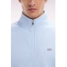 Sweatshirt zippé en coton EDEN PARK