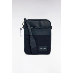 Sac besace toile et cuir EDEN PARK