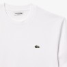 T-shirt col rond en coton LACOSTE