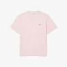 T-shirt col rond en coton LACOSTE