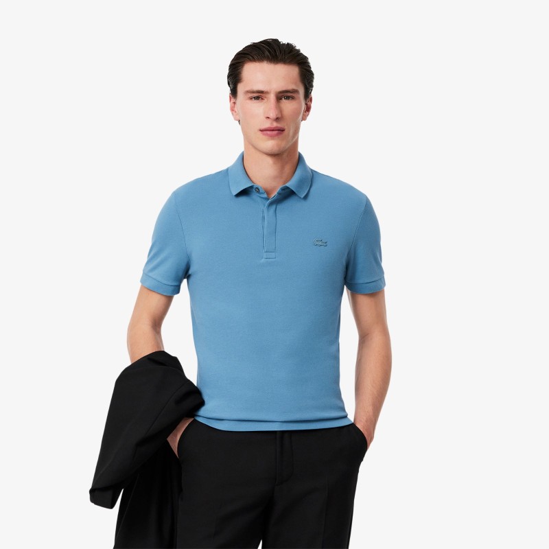 Polo Paris regular fit en Piqué stretch LACOSTE