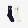 Chaussettes coton côtelé LACOSTE