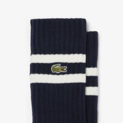 Chaussettes coton côtelé LACOSTE