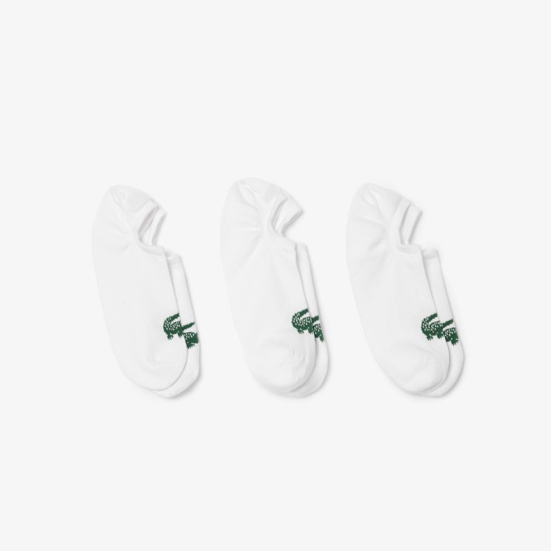 Lot de 3 paires de chaussettes invisibles LACOSTE
