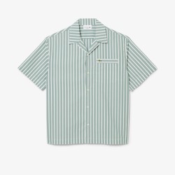 Chemisette relaxed fit rayée LACOSTE