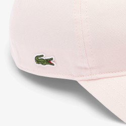 Casquette twill de coton LACOSTE