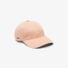 Casquette twill de coton LACOSTE