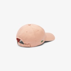 Casquette twill de coton LACOSTE