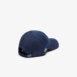 Casquette twill de coton LACOSTE