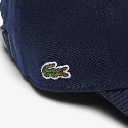 Casquette twill de coton LACOSTE