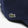 Casquette twill de coton LACOSTE