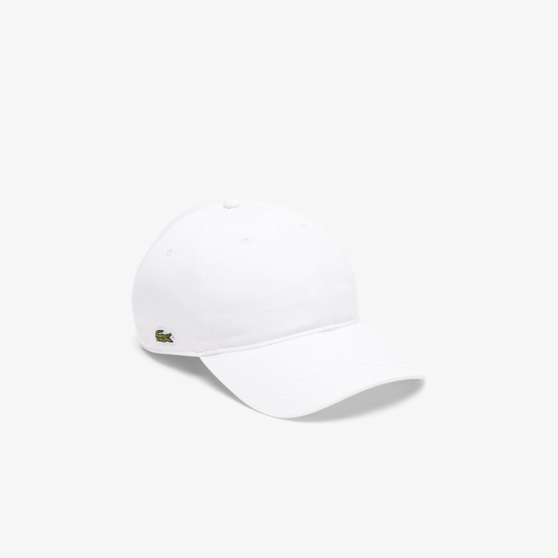 Casquette twill de coton LACOSTE