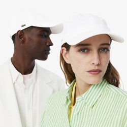 Casquette twill de coton LACOSTE