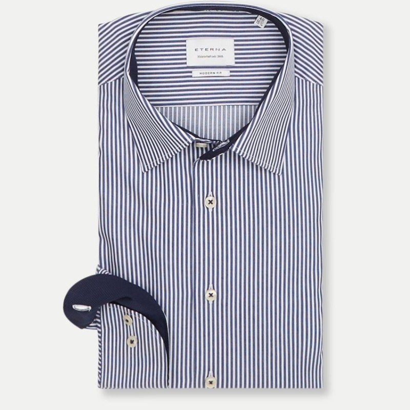Chemise Modern fit rayée ETERNA