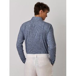Chemise rayée en jersey de coton DESOTO