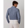 Chemise rayée en jersey de coton DESOTO