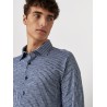 Chemise rayée en jersey de coton DESOTO