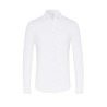 Chemise slim en jersey de coton unie DESOTO