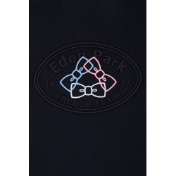 Maillot en jersey de coton brodé dos EDEN PARK