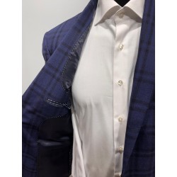 Veste pure laine à carreaux MONSIEUR HECTOR