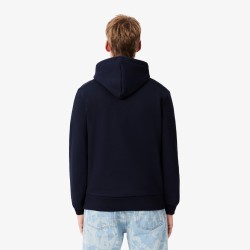 Sweatshirt à capuche molleton LACOSTE
