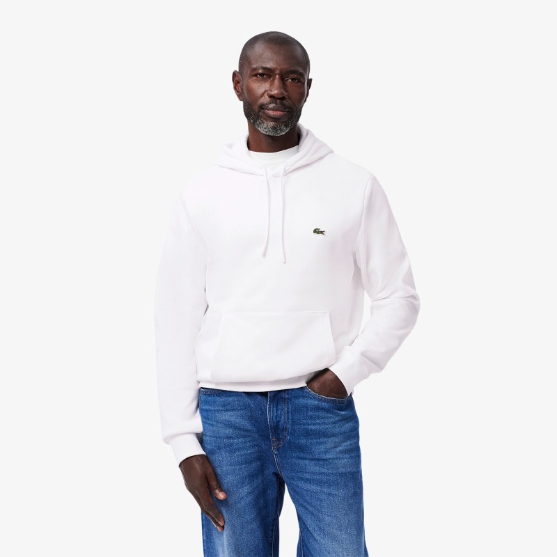 Sweatshirt à capuche molleton LACOSTE