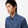 Chemise regular fit denim LACOSTE
