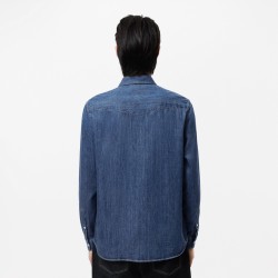 Chemise regular fit denim LACOSTE