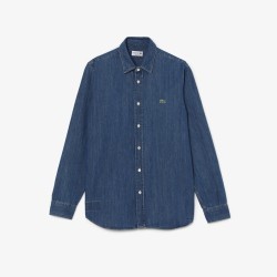 Chemise regular fit denim LACOSTE