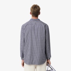 Chemise regular fit coton à carreaux LACOSTE