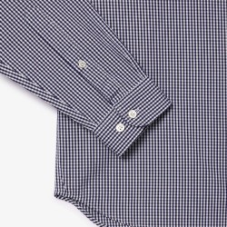 Chemise regular fit coton à carreaux LACOSTE