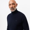 Pull en laine mérinos col roulé LACOSTE