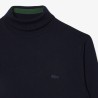 Pull en laine mérinos col roulé LACOSTE