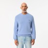 Pull en laine cardée col rond LACOSTE
