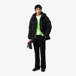 Doudoune à capuche mi-longue déperlante LACOSTE