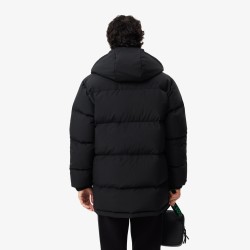 Doudoune à capuche mi-longue déperlante LACOSTE