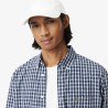Chemise regular fit à carreaux popeline LACOSTE