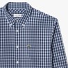 Chemise regular fit à carreaux popeline LACOSTE