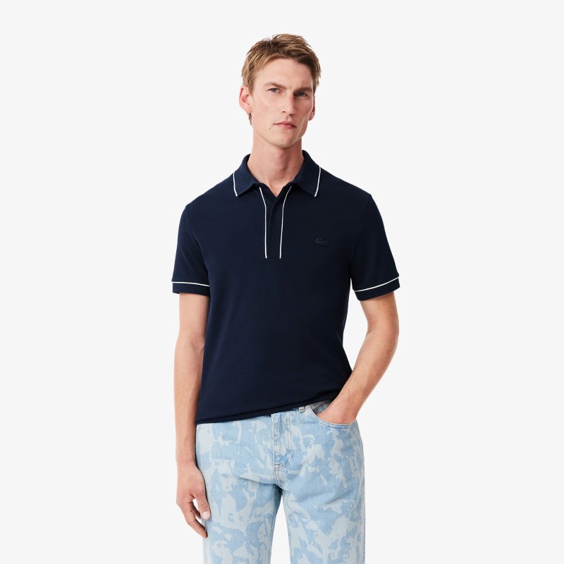 Polo Paris regular fit en Piqué stretch LACOSTE