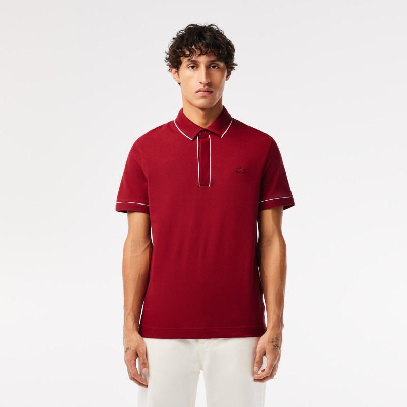Polo Paris regular fit en Piqué stretch LACOSTE