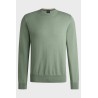 Pull en coton à logo brodé BOSS