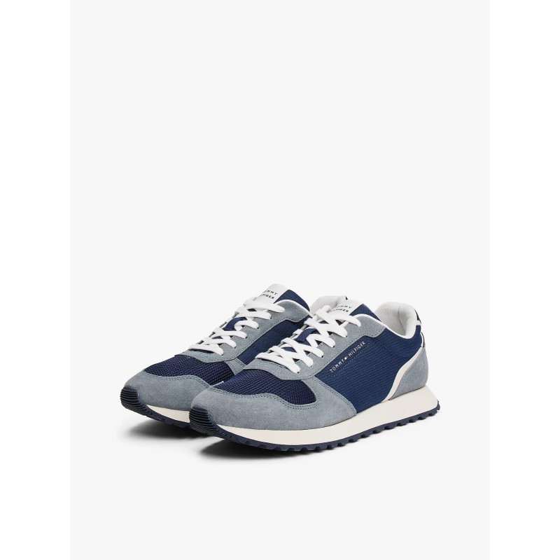 Baskets en daim à logo TOMMY HILFIGER